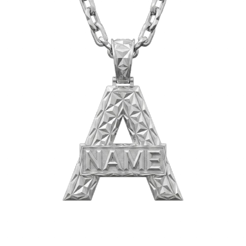 Pendant shaped as the letter A